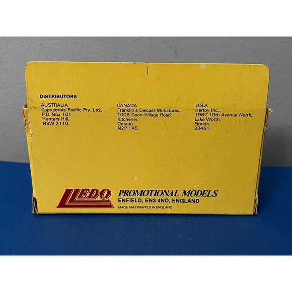 LLEDO 1932 AEC Single Decker Bus Clayton Highschool Brown London - Picture 6 of 7